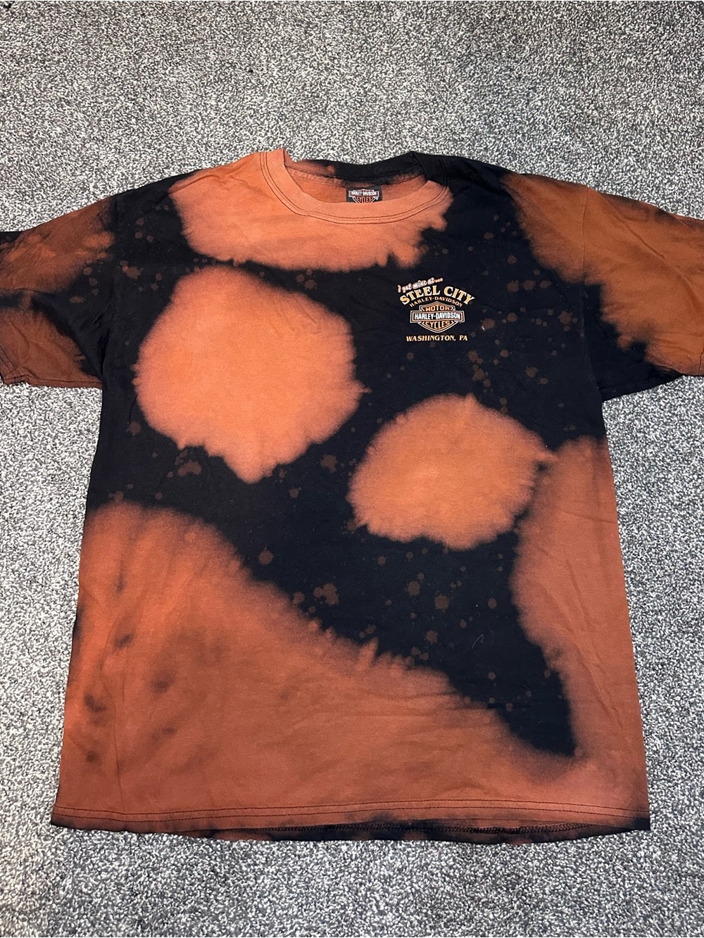 Harley Davidson Acid Wash T-Shirt